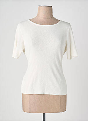 T-shirt beige MANGO femme