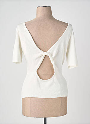 T-shirt beige MANGO femme