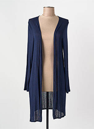 Gilet manches longues bleu STREET ONE femme