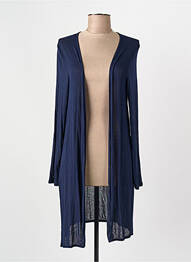 Gilet manches longues bleu STREET ONE femme