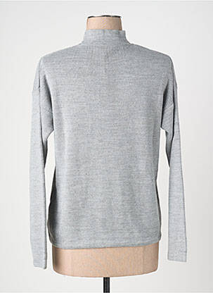 Pull col roulé gris MEXX femme