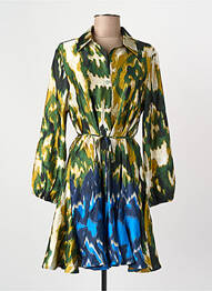 Robe courte vert JS MILLENIUM femme