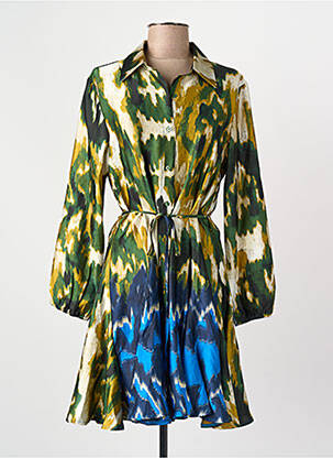 Robe courte vert JS MILLENIUM femme