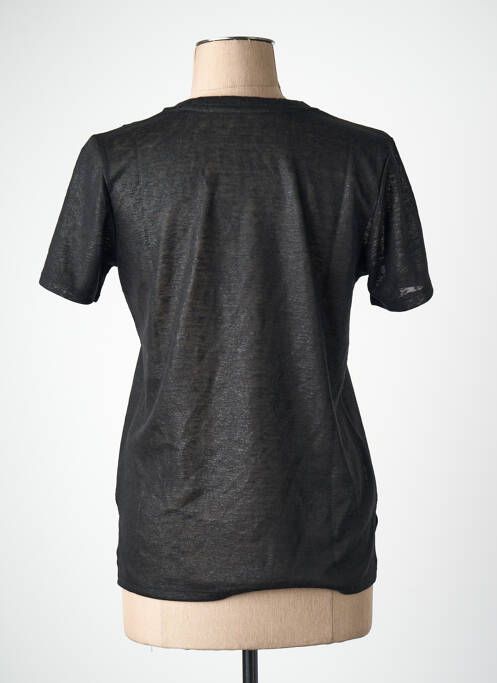 T-shirt col v noir ONLY femme