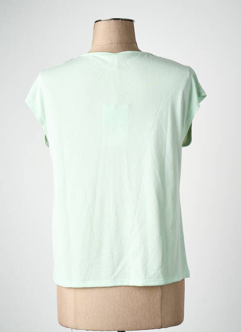 T-shirt coupe droite manches courtes vert ONLY femme