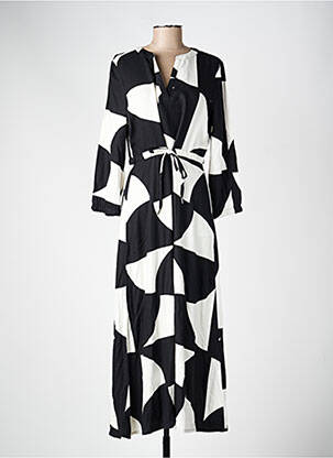 Robe longue noir STREET ONE femme