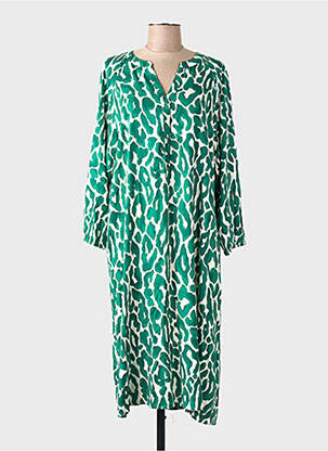Robe longue vert STREET ONE femme