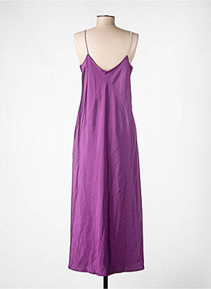Robe longue violet AMELIE & AMELIE femme