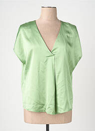 T-shirt vert MANGO femme