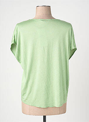 T-shirt vert MANGO femme