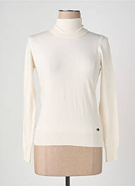 Pull col roulé blanc AMELIE & AMELIE femme