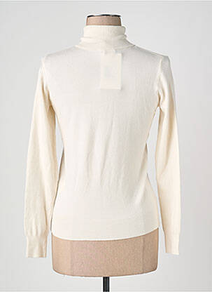 Pull col roulé blanc AMELIE & AMELIE femme