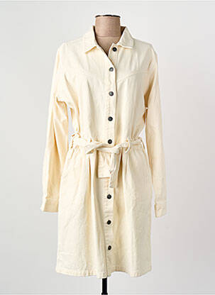 Robe mi-longue blanc CIRCLE OF TRUST femme