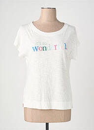 T-shirt blanc S.OLIVER femme