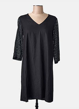Robe mi-longue noir VERO MODA femme