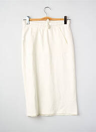 Jupe mi-longue blanc MANGO femme