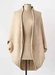Poncho beige OPUS femme