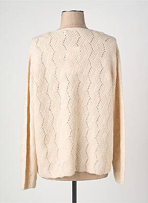 Pull manches longues manches longues beige ONLY femme