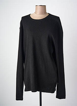 Pull manches longues manches longues noir TOM TAILOR homme