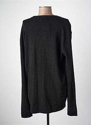 Pull manches longues manches longues noir TOM TAILOR homme