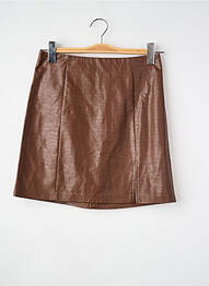 Jupe courte marron ONLY femme