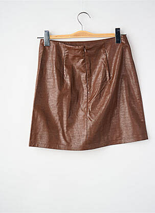 Jupe courte marron ONLY femme
