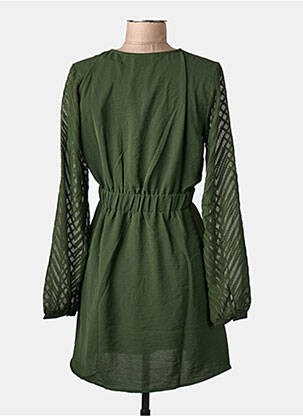 Robe mi-longue vert ONLY femme