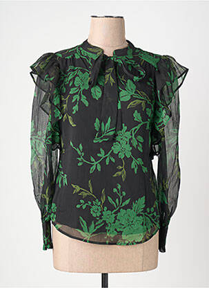 Chemisier noir MANGO femme