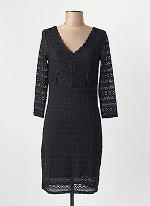 Robe mi-longue noir VILA femme
