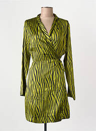 Robe courte vert JACQUELINE DE YONG femme
