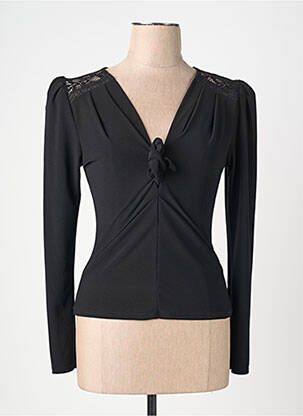 Top noir MORGAN femme