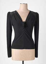 Top noir MORGAN femme