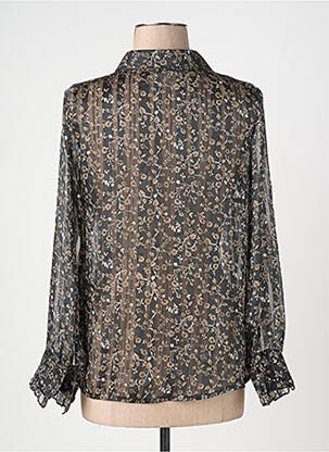 Chemisier marron BELLITA femme