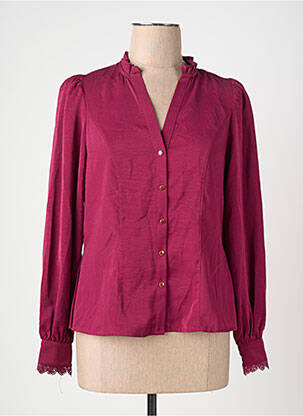 Chemisier rouge NAF NAF femme