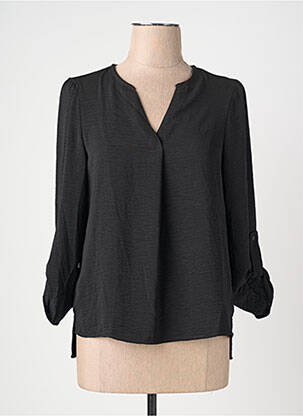 Chemisier manches 3/4 noir VERO MODA femme
