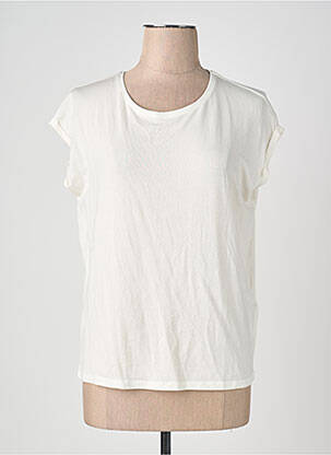 T-shirt coupe droite blanc VERO MODA femme