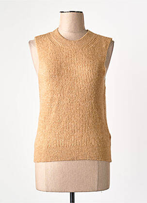 Pull marron VERO MODA femme