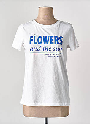 T-shirt blanc STREET ONE femme