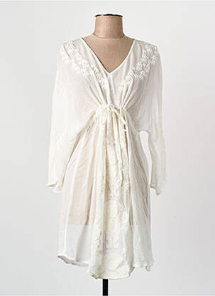 Tunique manches longues blanc NÜ femme
