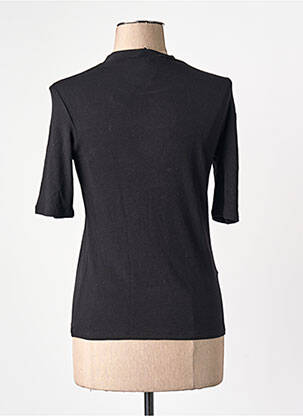 T-shirt noir MANGO femme