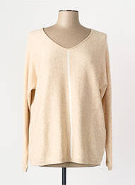 Pull beige STREET ONE femme