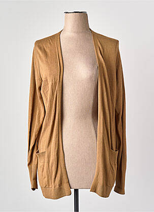 Gilet manches longues marron S.OLIVER femme