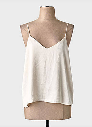 Top beige MANGO femme