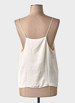 Top beige MANGO femme
