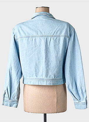 Veste en jean fermeture boutonnée sur le devant bleu ONLY femme