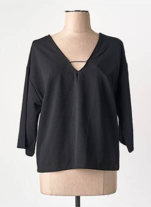 Blouse manches 3/4 manches 3/4 noir VERO MODA femme