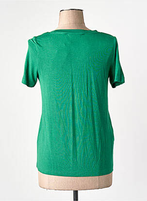 T-shirt vert MANGO femme