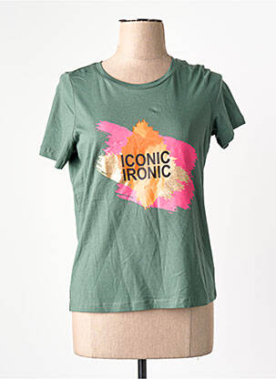 T-shirt manches courtes manches courtes vert VERO MODA femme