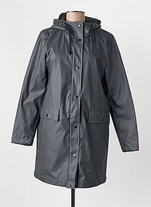 Imperméable capuche gris fonce VERO MODA femme