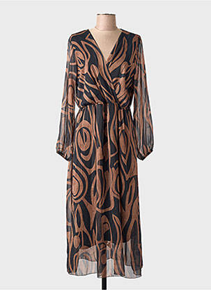 Robe longue noir ZABAIONE femme